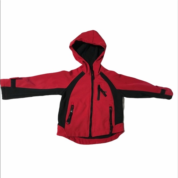 YMI Boys Collection Hooded Red Black Polyester 2T - Picture 1 of 7